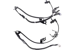 NewYall Front Left and Right ABS Wheel Speed Sensor for Lexus RX330 2004-2006, RX350 2007-2009, RX400h 2006-2008, Toyota Highlander 2004-2007