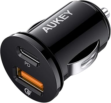 AUKEY USB-C PD Car Charger, 21W Power 