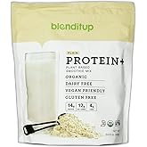 Blenditup Protein + Smoothie Mix Organic (24oz.) 100% Vegan, Gluten Free