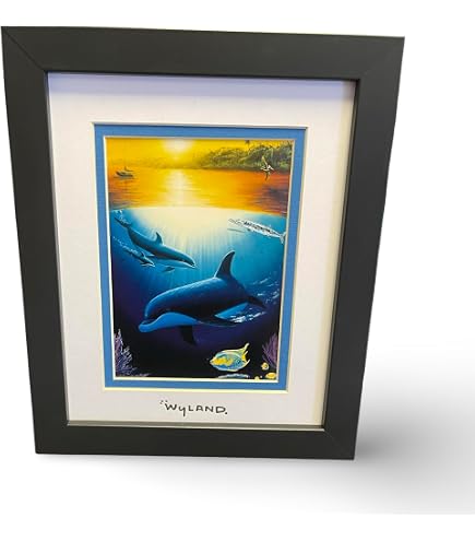 Amazon.com: By Wyland Undersea Treasures Framed Art Print, Ocean