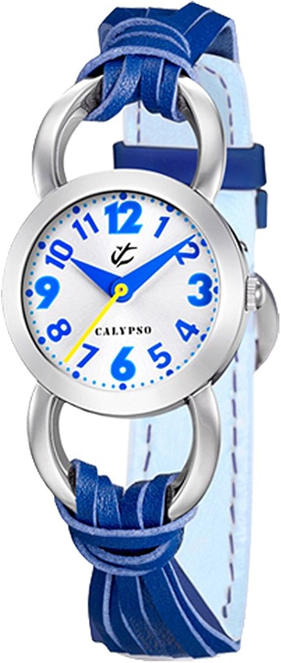 Calypso jugenduhr Chica Azul de color blanco Analog Calypso ...