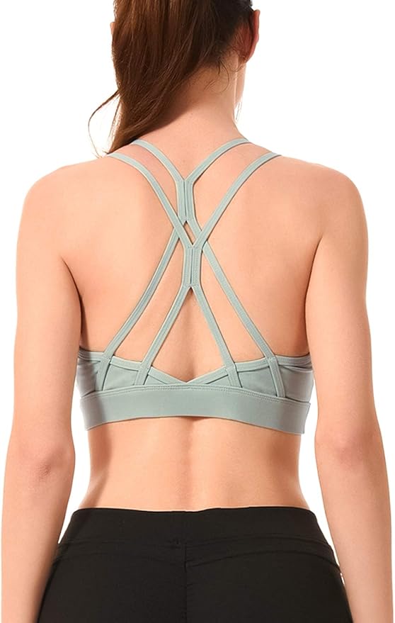 best yoga tops with built in bra
