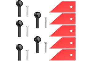 EBLIKI Accessory Kits for 24 inch Prize Wheel with 5 Sets of Pegs and 5 Red Poninters