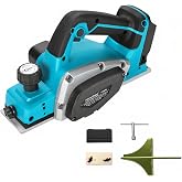 3-1/4-Inch Cordless Electric Hand Planer for Makita 18V Battery | Cordless Handheld Planer, Electric Planer,Wood Planer for Woodworking, Carpentry, and Home DIY Tool Only