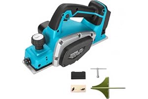 HEIMERDINGER 3-1/4-Inch Cordless Electric Hand Planer – Compatible with Makita 18V Battery (Tool Only, Brushless Motor), Not an Official M@kita Product