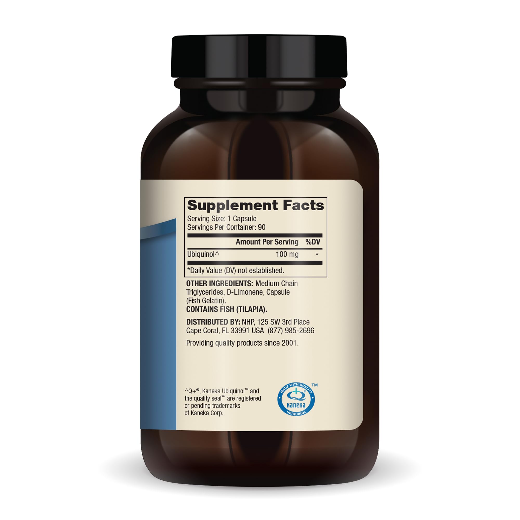 Dr. Mercola Ubiquinol - Supports Energy, Cellular Health & Heart Health - 100 mg Ubiquinol - High-Absorption Formula - Non-GMO, Gluten-Free & Soy-Free - 90 Capsules (90 Servings)