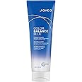Joico Color Balance Blue Conditioner | For Lightened Brown Hair | Eliminate Brassy Orange Tones | Boost Color Vibrancy & Shine | UV Protection | With Rosehip Oil & Green Tea Extract