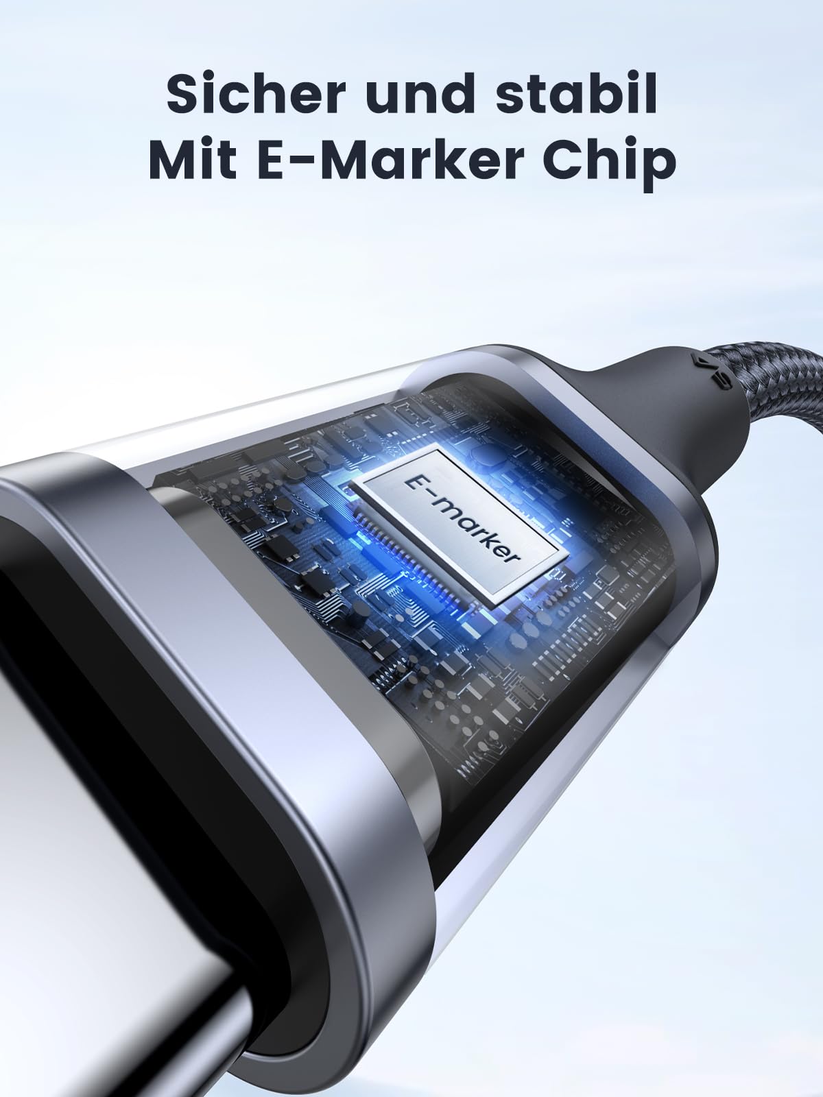 UGREEN USB C Kabel 100W 2M Ladekabel USB-C 2 Stück PD 3.0 Schnellladekabel PPS USB C auf USB C Kabel für iPhone 17/Air/16/15 Serie, MacBook Pro/Air, iPad Pro, Galaxy S24, Pixel 9, Steam Deck usw 4