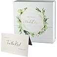 Maid of Honor Proposal Box - Gold Foil Stamped Will you be my Maid of Honor Gift Box I 1 Box & Card I Maid of Honor Proposal Gift Box I Maid of Honor Box I Luxury Gift Boxes Maid of Honor Gift Ideas