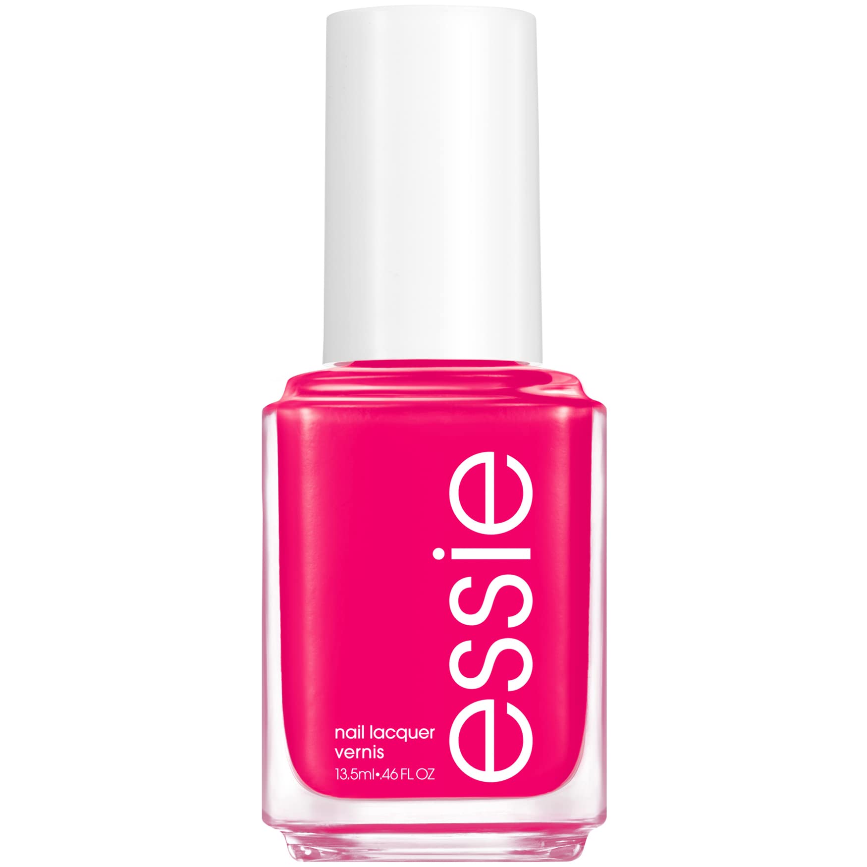 Essie Original High Shine and High Coverage Nail Polish Vibrant Magenta Pink Colour, Shade 844 Isle See you Later 13,5 ml