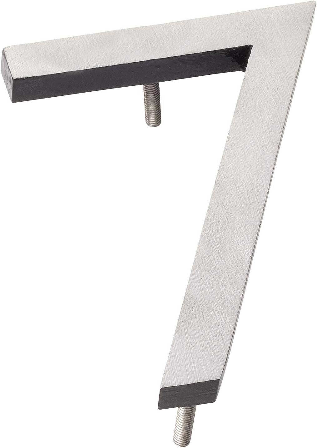 Address Signs - Montague Metal Products MHN-16-7-F-BK2 Floating House Number, 16