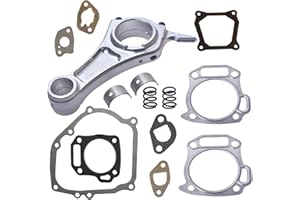 3.303" Billet Aluminum Connecting Rod With 26lb Valve Spring Kit For Honda GX200 For Ghost 212 For Tillotson For Chinese Clon