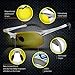 BLUPOND Sports Sunglasses for Men/Women - Anti Fog Polarized Shooting Safety Glasses for Ultimate Eye Protection