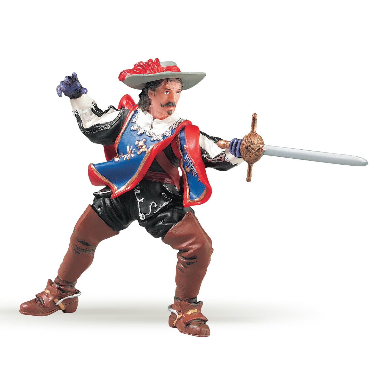 Papo - Realistic Aramis Figure - Ages 3+ - Historical Collection - Creative Play Musketeers - Gift Idea Toy for Girls and Boys