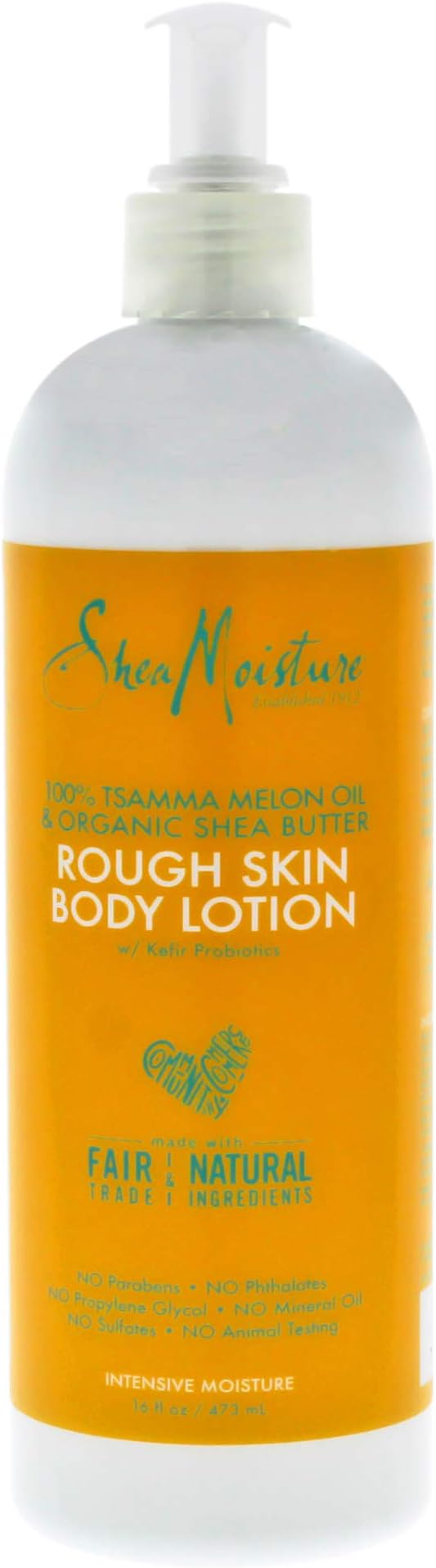Shea Moisture 100% Tsamma Melon Oil Organic Shea Butter Body Lotion 16 oz