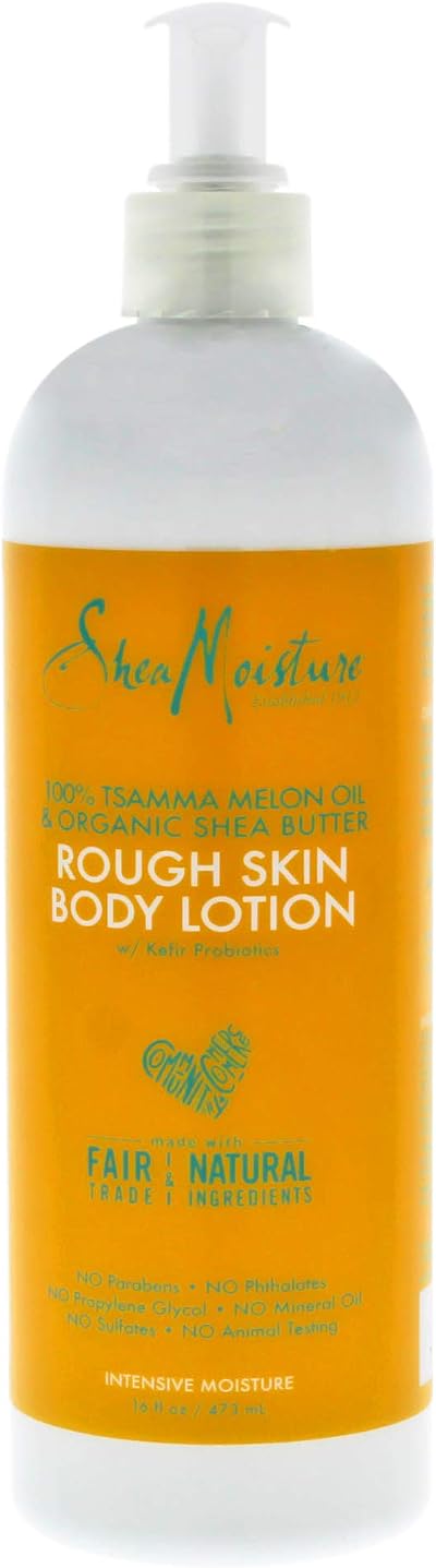 Shea Moisture 100% Tsamma Melon Oil Organic Shea Butter Body Lotion 16 oz