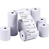 Jayard 2-1/4inch*50ft Thermal Paper Rolls For Credit Card - Cash Register Rolls - Premium Register Tape Pos Thermal Printer Paper (10 Rolls) Jayard-TP