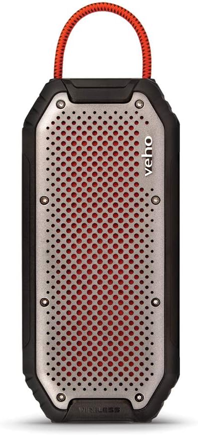 Veho MX-1 Rugged Wireless Bluetooth Speaker with Built in Power Bank & Microphone 20W RMS Stereo