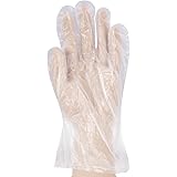 500 Pair (1000) Disposable Gloves - Food Safe - One Size Fits All