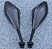 i5 New Carbon Mirrors compatible with Honda Kawasaki Suzuki Yamaha