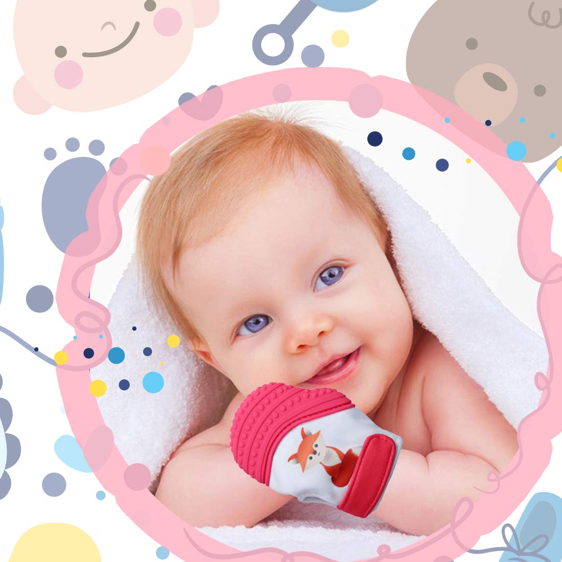 Vivo Sun Moufle Mitaine De Dentition En Silicone Pour Bebe Gant De Dentiton Jouet Dentition Apaisante Renard Mignon Bleu Bebe Puericulture Sucettes Et Anneaux De Dentition Helpacreche Co Za