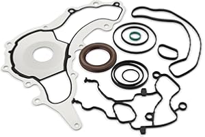 Wujexuhe Timing Cover Gasket, Compatible with Dodge Grand Caravan Jeep Grand Cherokee Chrysler 2011-2017 3.2L 3.6L V6 Engine, Replace TC1169