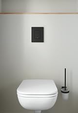 GROHE Even Flush Plate Matt Black GD2 Cistern Dual Flush Water-Saving view 7