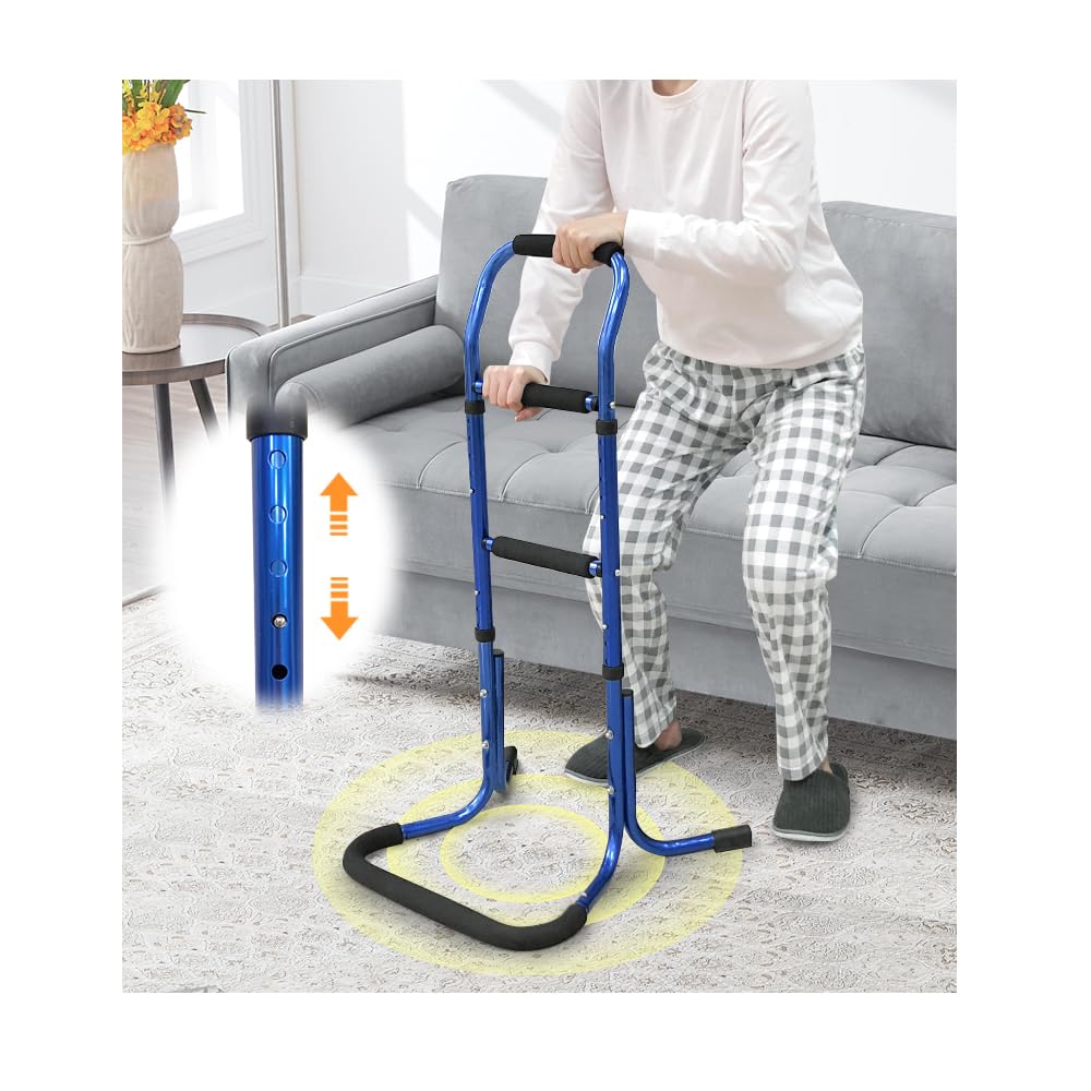 Photo 1 of Chair Stand Assist for Elderly Bed Rails Adults Safety Assist Chair Lift Bed Cane for Seniors Bed Assist Bar Bedside Rail Sit to Stand Lift Portable Railing Mobility Aids Couch Assistance Stand Up