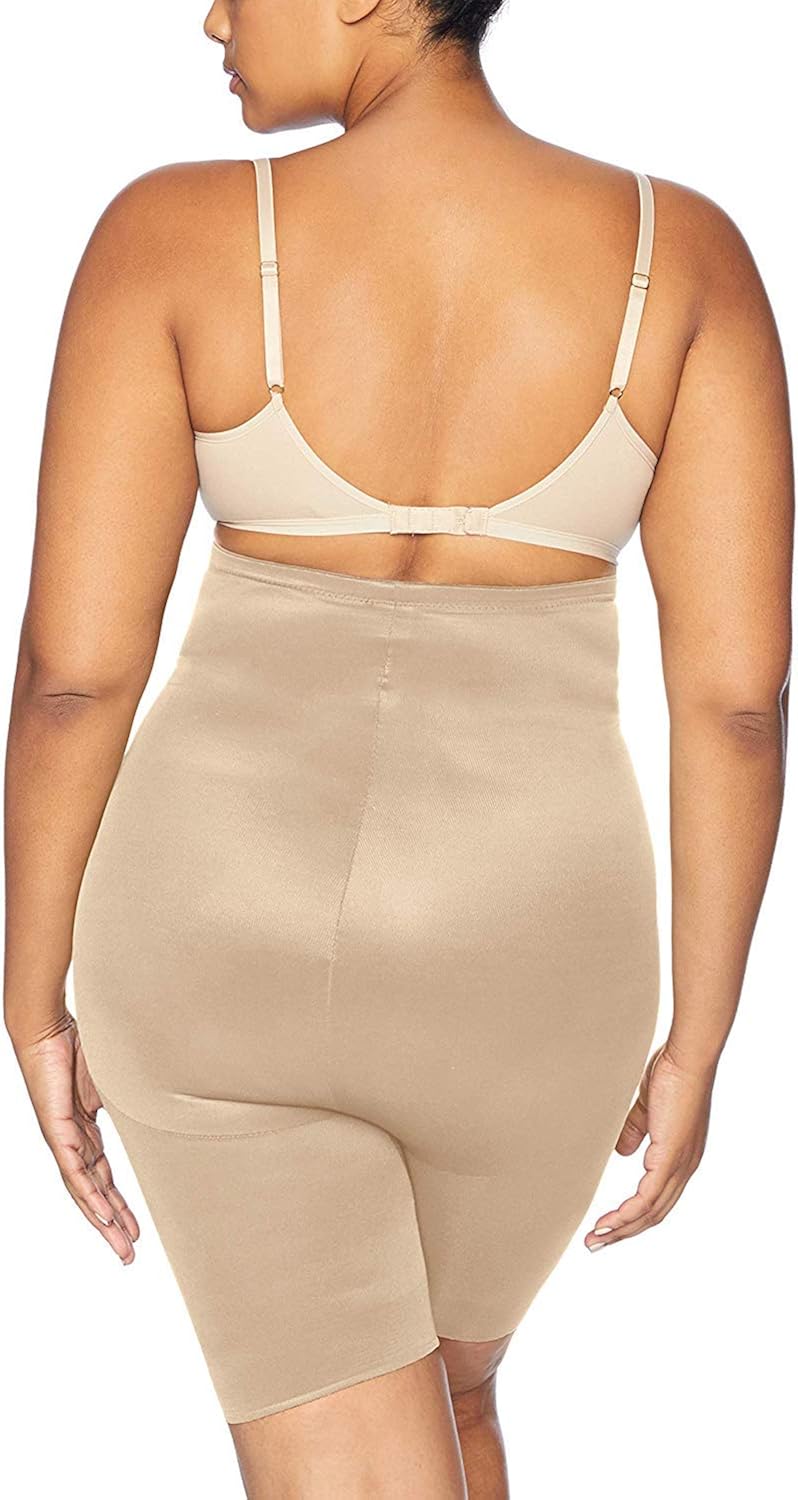 Naomi and Nicole Women's Size Unbelievable Comfort Plus Hi Waist Thigh Slimmer at  Women’s Clothing store