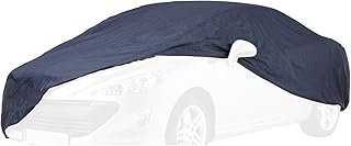 Cartrend 70331 Vollgarage "New Generation" wetterfest, Größe S, Polyester blau, für VW-Polo u. ä. Modelle