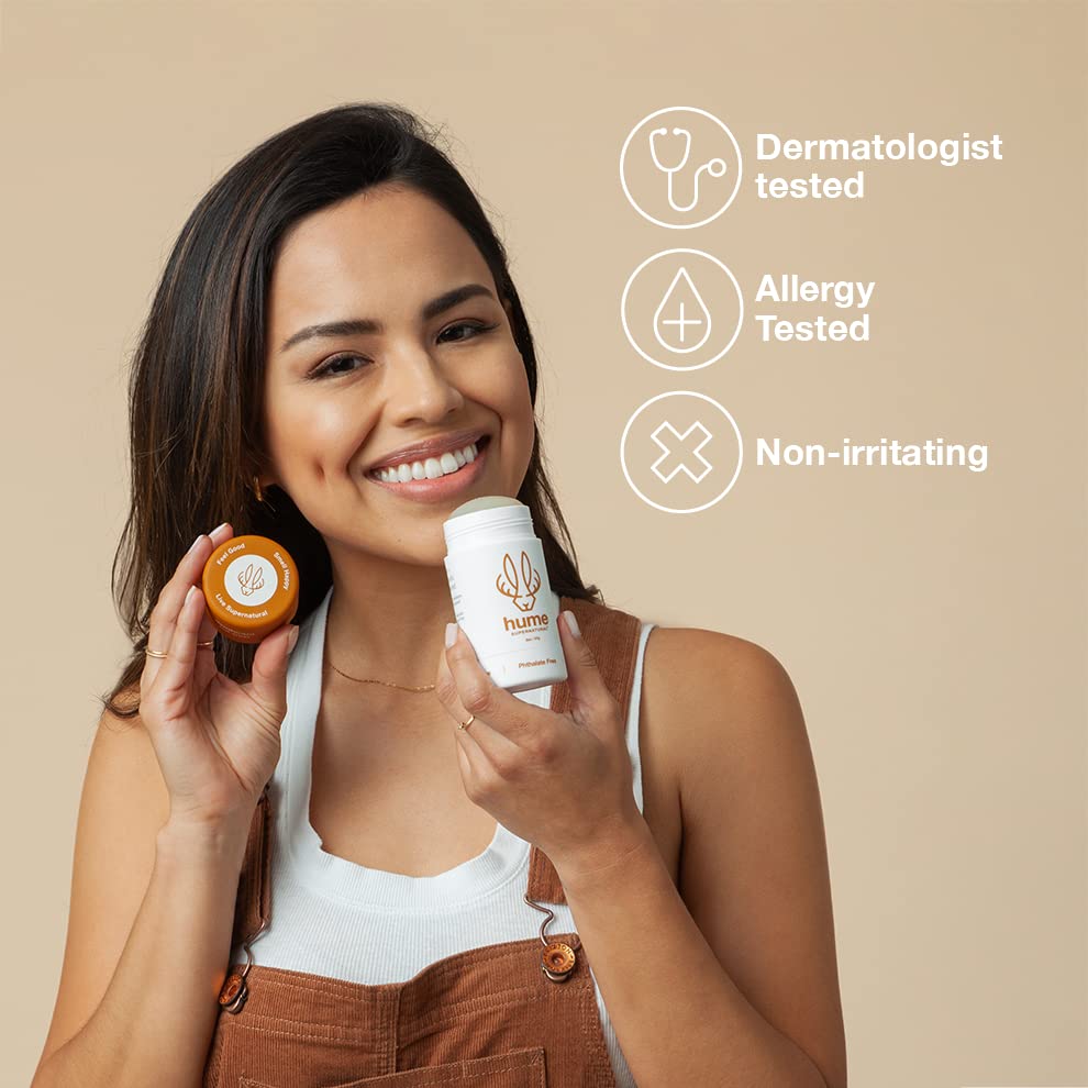 Hume Supernatural Natural Deodorant for Men & Women AluminumFree