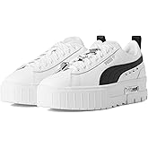 PUMA Womens Mayze Flawless Lace Up Platform Sneakers Shoes Casual