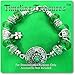 Timeline Treasures European Charm Bracelet Charms and Beads for Women, DIY Jewelry, Birthstone Green May Emerald