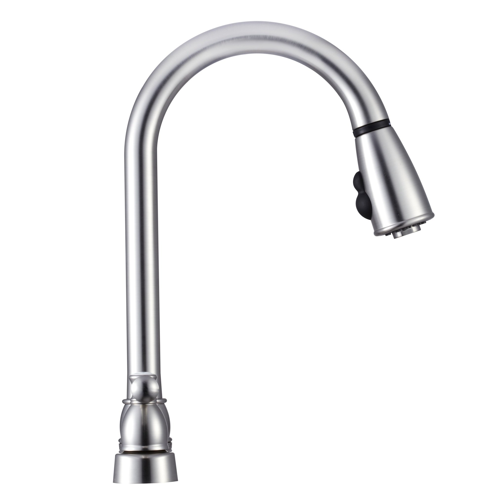 Trailer Non Metallic Dual Lever Pull Down Rv Kitchen Faucet