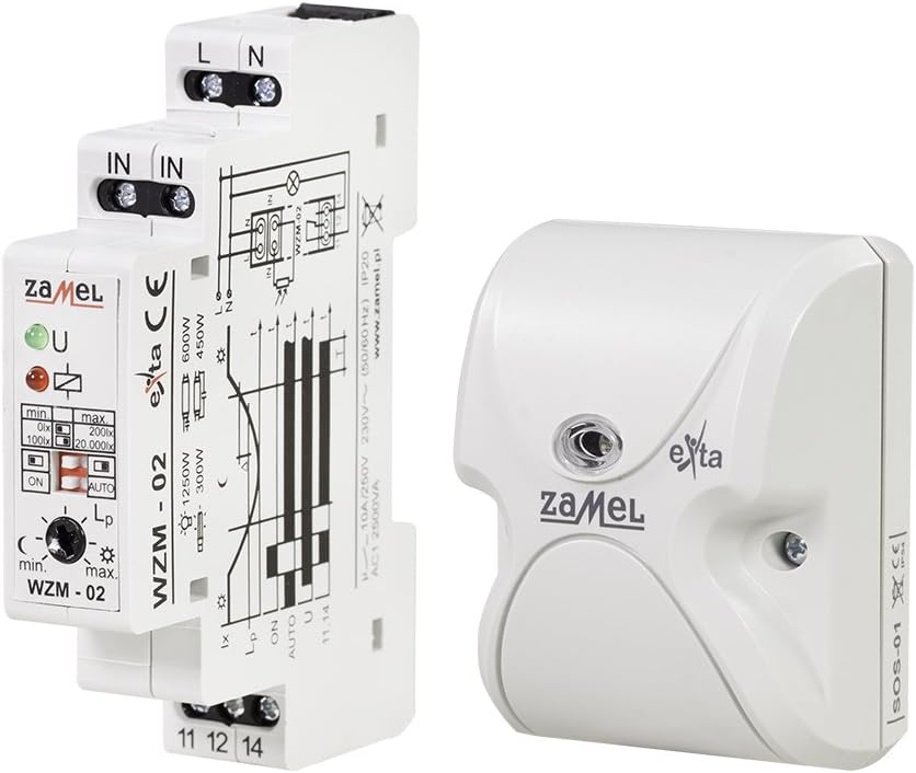 Exta Dimmer Switch, 2 Pieces, WZM/SOS, 90x17,5x66 mm