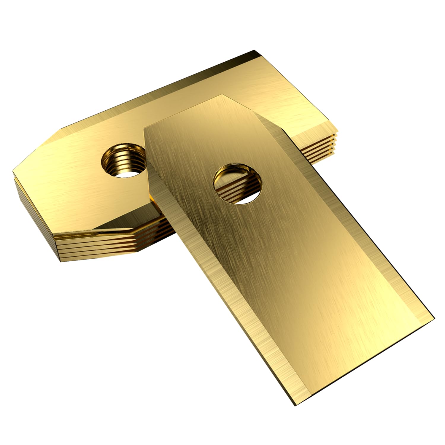 Headley Tools Replacement Robotic Mower Blades (Titanium Coating) Fits Husqvarna Automower, Gardena Robot Mower, Segway Navimow Robotic Mower (30pcs)