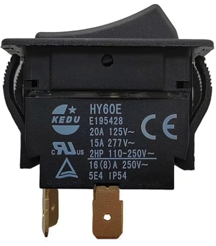 Amazon.com: Carling Technologies Switch, Rocker, Dpst, 20A