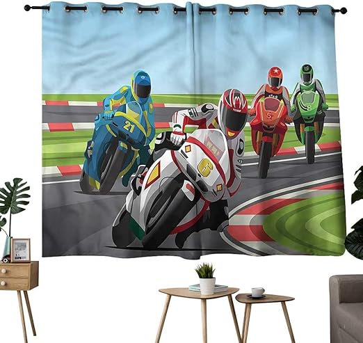 Amazon Com Diycon Thermal Curtains Motorcycle Professional Racers