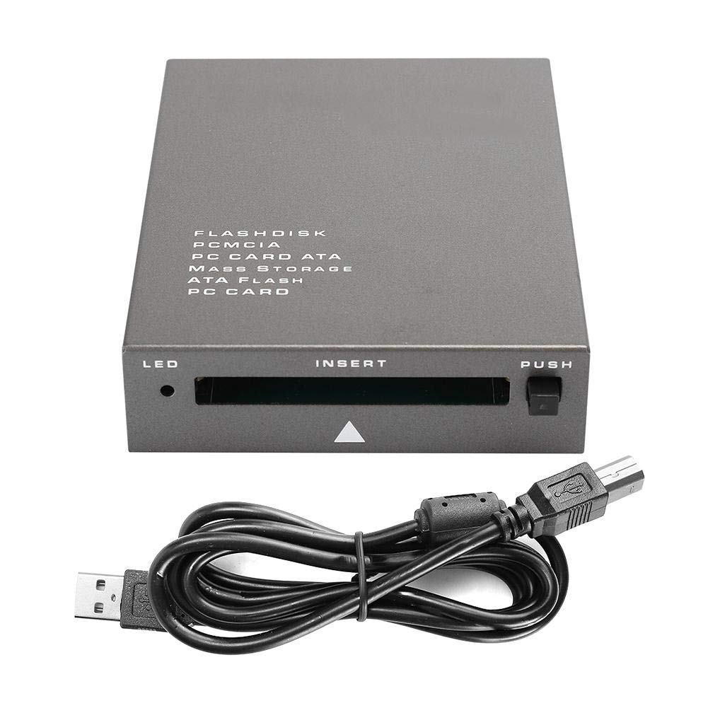 Socobeta Flash Card Reader USB2.0 to PC ATA Memory Card Reader Compact Flash Card Adapter for PC Computer