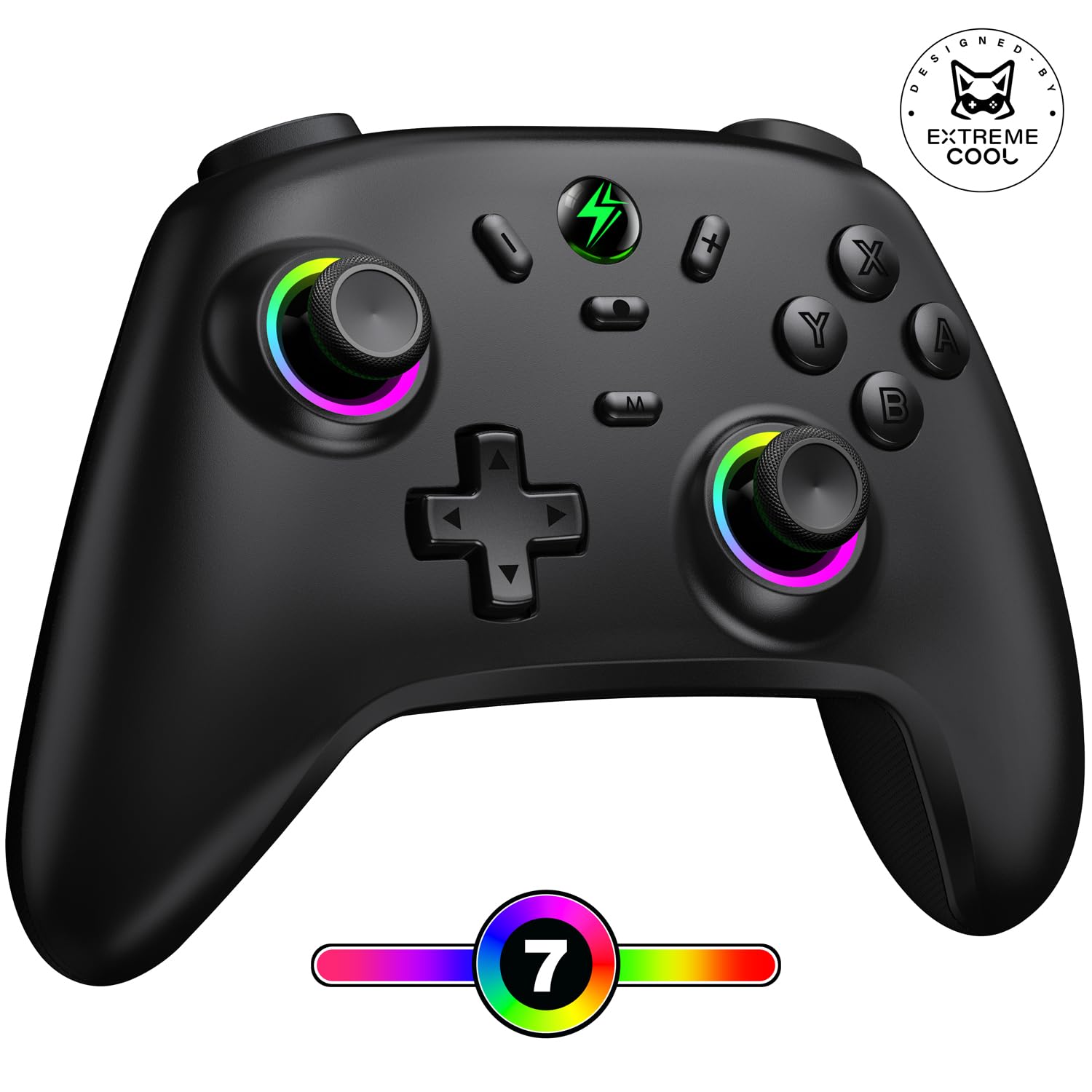 BEBONCOOL GAMING Switch Controller for Nintendo Switch/Switch 2/Lite/OLED, Hall Joystick Wireless Switch Pro Controller Support iOS/Android/Windows, Nintendo Switch Gamepad with Turbo/Motion Control