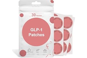 ZXNZX GLP-1 Patches for Women & Men,Natural GLP1 Patches-30 Count (‌Orange)