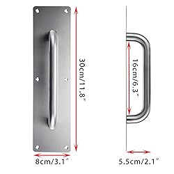 Sumnacon 4PCS Stainess Steel Door Push