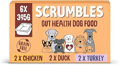 Scrumbles Natural Wet Dog Food Meaty Multipack 6x395g Grain Free