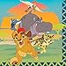 Disney The Lion Guard Party Supplies Pack for 16 Guests: Straws, Dinner Plates, Luncheon Napkins, Table Cover, and Cups