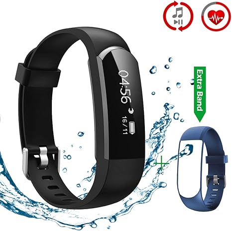 CHEREEKI Pulsera Inteligente Fitness Tracker Monitor de Pulso ...