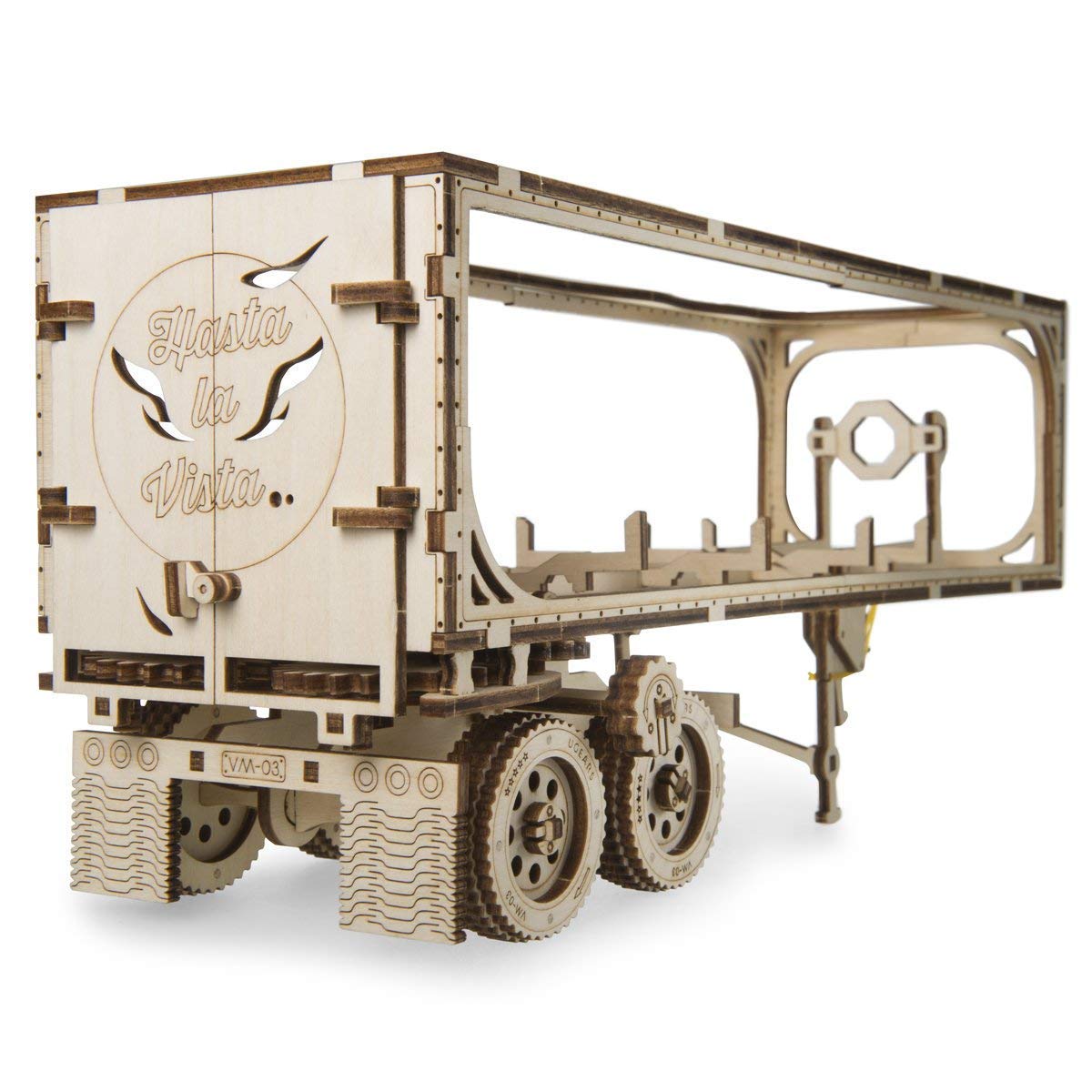 UGears Truck Trailer DIY Kit Heavy Boy Trailer for Truck Model