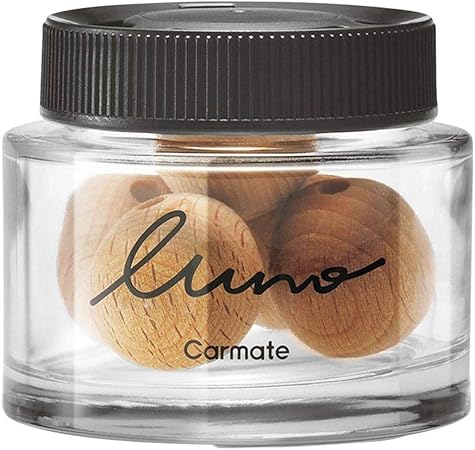 Amazon カーメイト Luno ルーノ 車用 お部屋 消臭 芳香剤 ソリッド フレグランスウッド 天然木 ホワイトベルガモット G1773 車 バイク 車 バイク