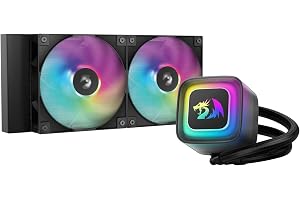 Redragon Water Cooler GamerStorm LE240 RD 240mm RGB Compatível c/ Intel LGA 1851/1700/1200/1151 e AMD AM4/AM5 Preto - R-LE240RD-BKAMMN-A-1