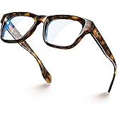 VISOONE Stylish Frame in Multiple Colors Blue Light Blocking Glasses for Men Women BONA