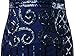 Vijiv 1920s Vintage Inspired Sequin Embellished Fringe Long Gatsby Flapper Dress,Blue,X-Large